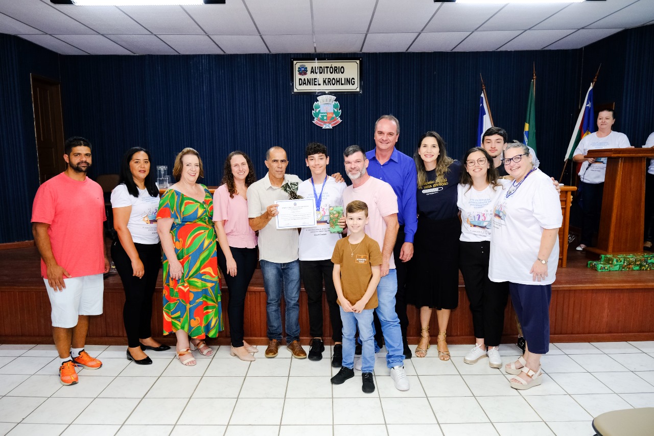 Alunos de Marechal Floriano são premiados na Olimpíada Florianense de Matemática