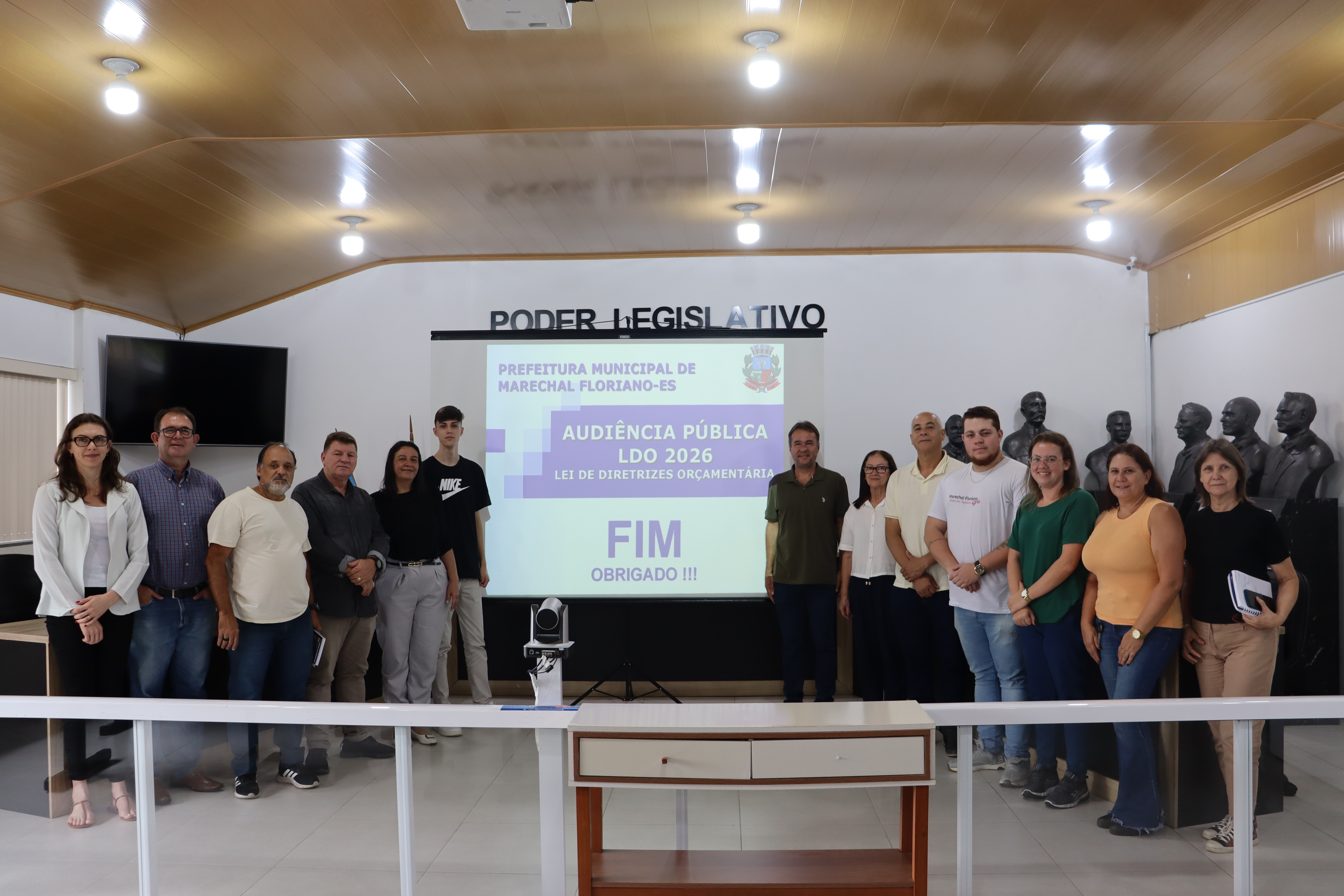 Audiência Pública da LDO 2026 é realizada na Câmara Municipal