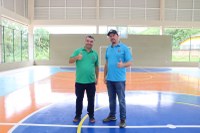 Câmara Municipal de Marechal Floriano marca presença na inauguração do Ginásio Poliesportivo "Vereador Lucas Stein" em Santa Maria de Marechal