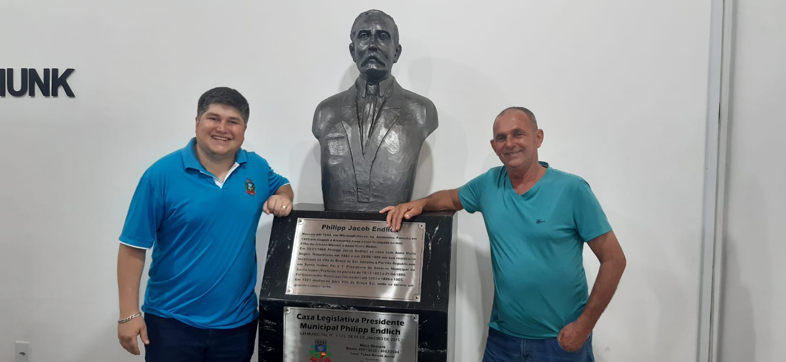 Câmara Municipal recebe visita de Vereador de Itaguaçu