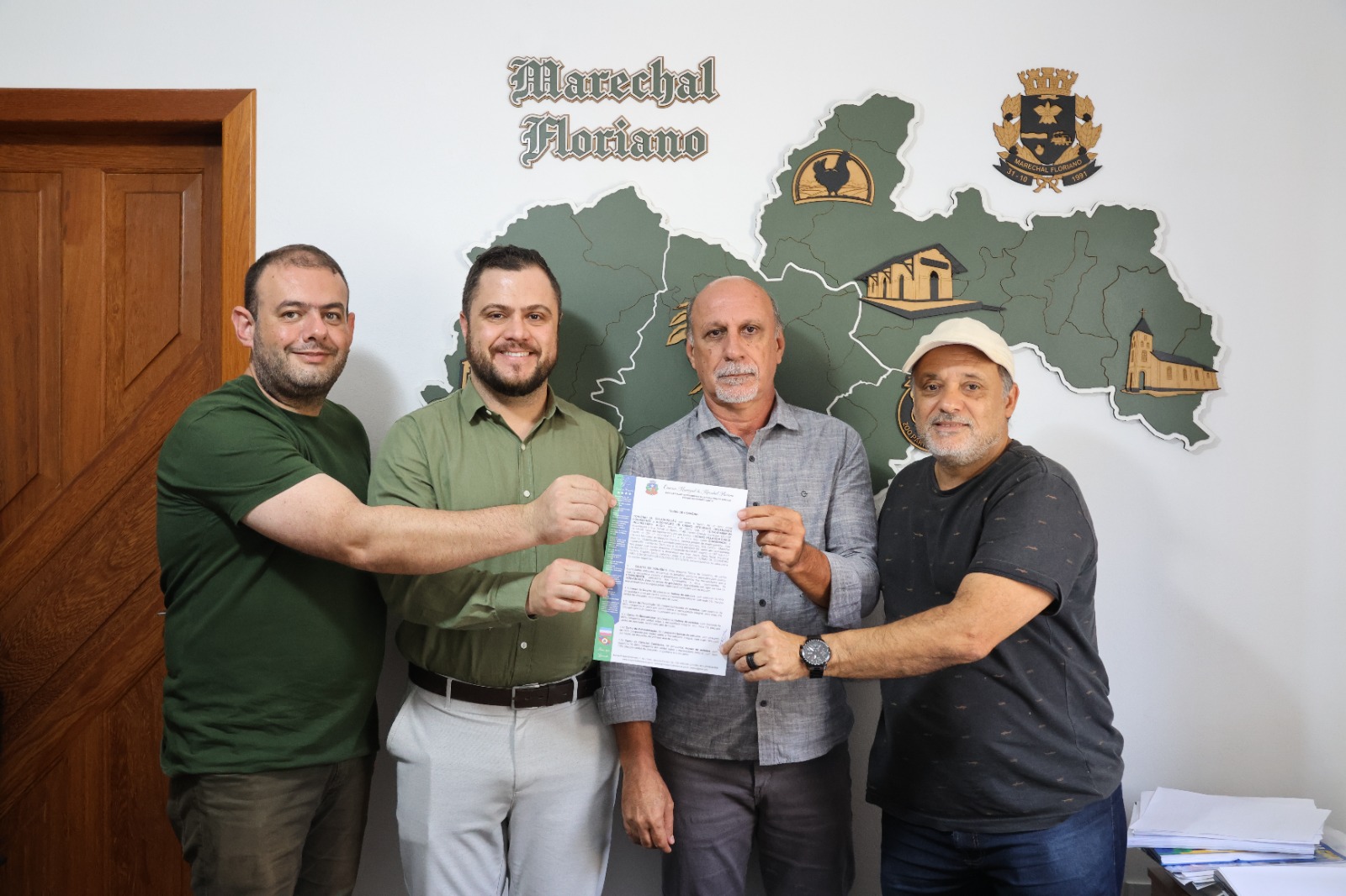 Câmara Municipal de Marechal Floriano firma convênio com a Faculdade Pio XII e garante descontos em cursos de graduação para a população