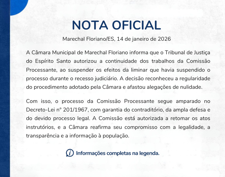 NOTA OFICIAL
