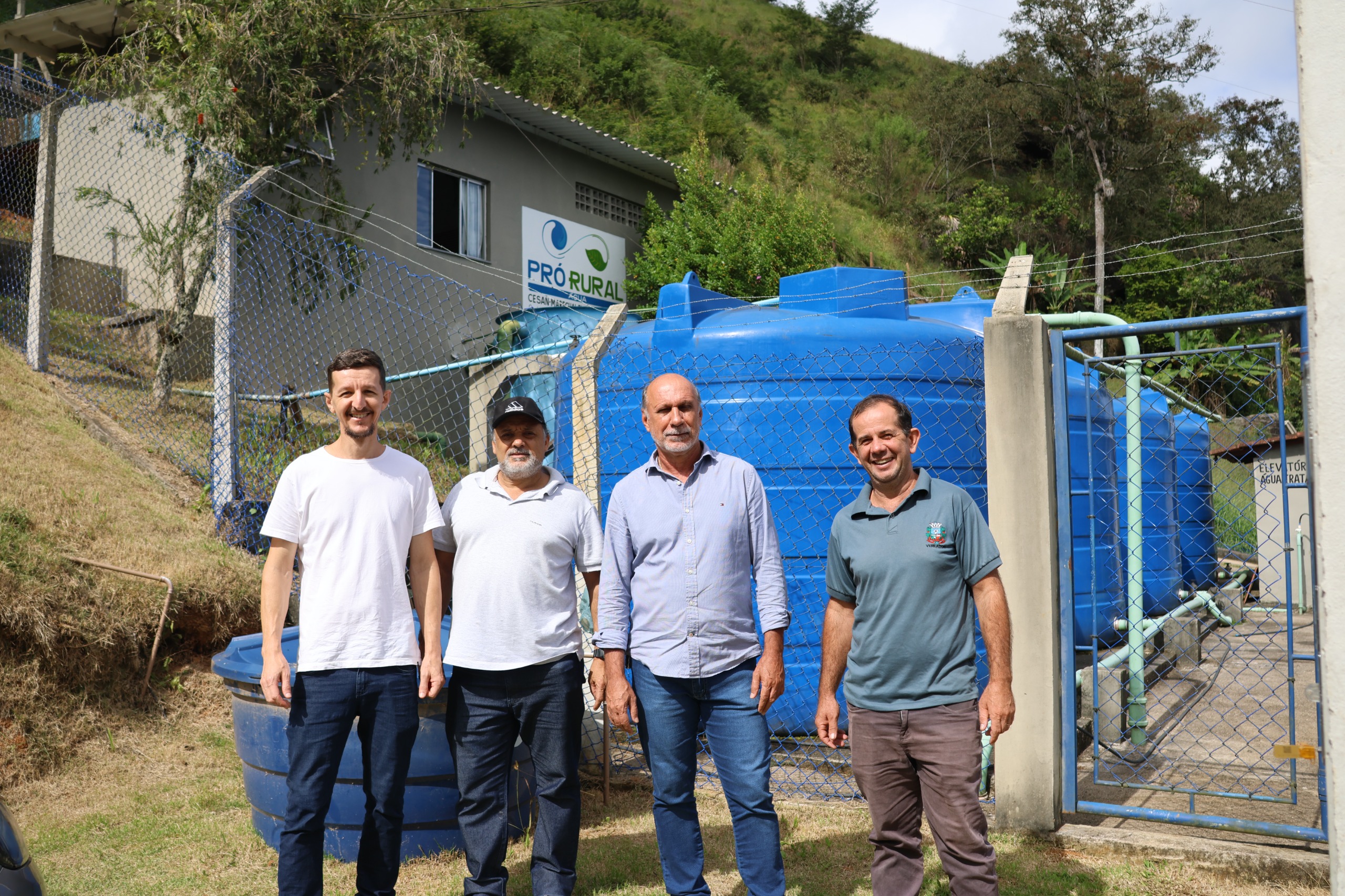 Vereadores realizam fiscalização em estações de tratamento de água e identificam irregularidades no abastecimento