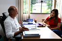 Presidente da Câmara recebe Deputada Estadual para tratar de demandas de Marechal Floriano