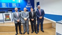 Presidente da Câmara de Marechal Floriano, participa da 4ª Sessão Ordinária da Câmara de Vila Velha 