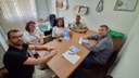 Presidente da Câmara Municipal de Marechal Floriano reuniu-se com o Coordenador Regional do Qualificar ES 