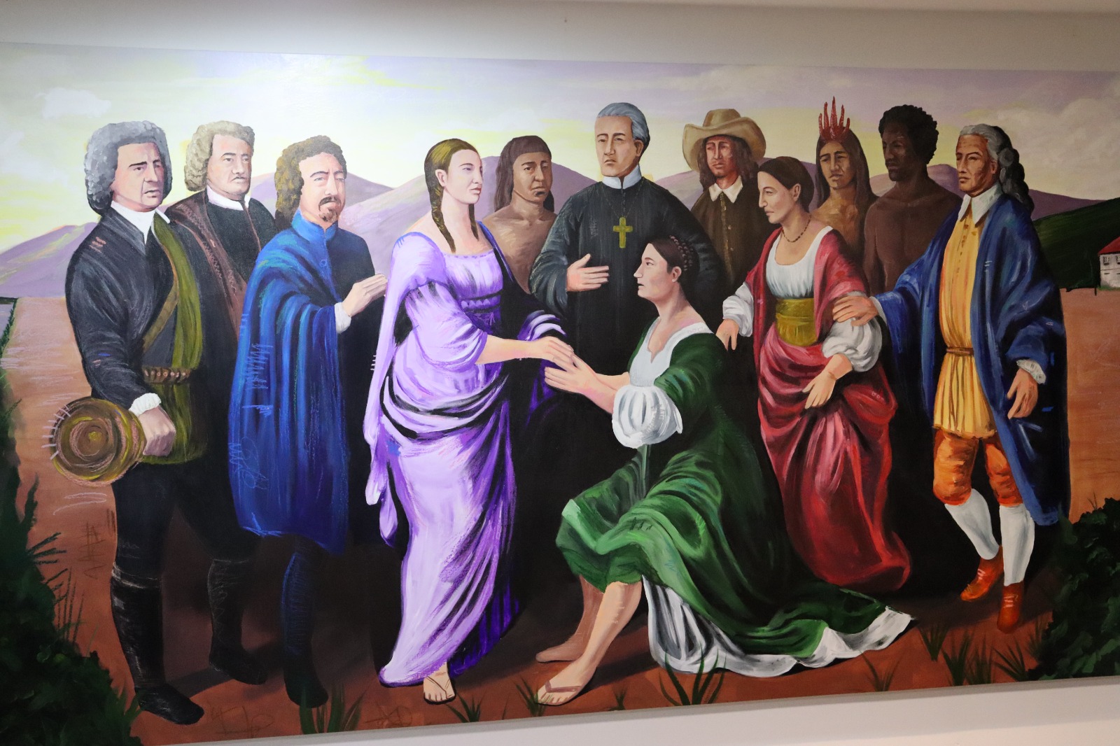 Câmara de Marechal Floriano inaugura quadro que retrata a origem do município