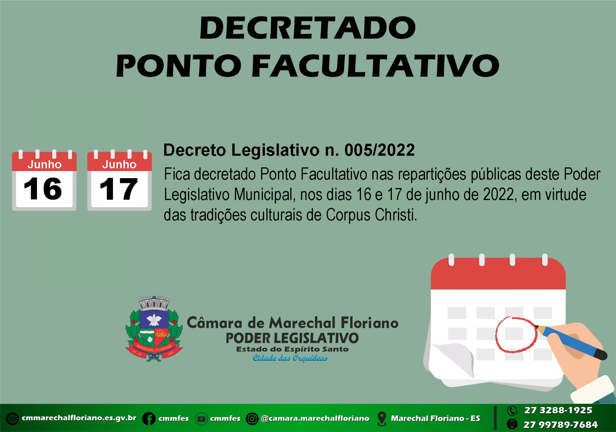 DECRETO LEGISLATIVO N°. 005/2022
