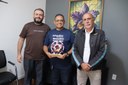 Câmara de Marechal Floriano recebe Vice-prefeito de Domingos Martins para tratar de parcerias entre os municípios