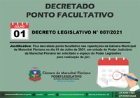 DECRETO LEGISLATIVO Nº. 007/2021