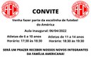 Convite América Futebol Clube MF