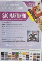 Festa em Honra ao Padroeiro São Martinho em Alfredo Chaves