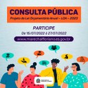 Prefeitura disponibiliza Consulta Pública para Elaboração da LOA 2023 em Marechal