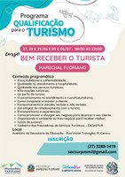 Programa QUALIFICAÇÃO para o TURISMO promove curso Gratuito em Marechal Floriano