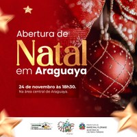 🎄🌟 Convite Especial: Abertura do Natal em Araguaya, Marechal Floriano 🌟🎄