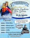 Festa em Honra a Padroeira Nossa Senhora da Glória em Rio Fundo acontece neste final de semana