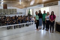 Alunos da Escola Jacomo Borgo realizam visita a Câmara Municipal em Marechal Floriano