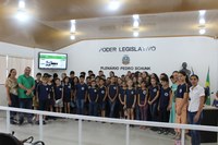 Alunos do Ensino Fundamental visitam a Câmara Municipal de Marechal Floriano