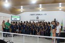 Alunos do Ensino Fundamental visitam a Câmara Municipal de Marechal Floriano