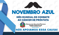 Câmara Municipal de Marechal Floriano apoia o mês mundial de combate ao câncer de próstata