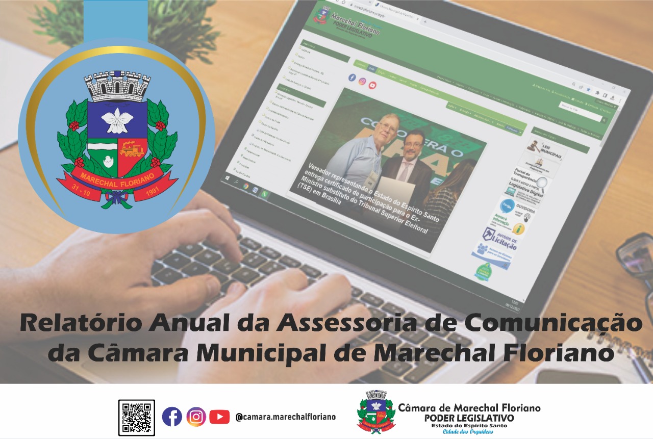 Relatório da Assessoria de Comunicação da Câmara Municipal de Marechal Floriano 