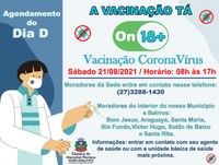 Agende sua vacinação para o dia D em Marechal Floriano