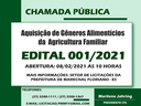 CHAMADA PUBLICA N° 001/2021